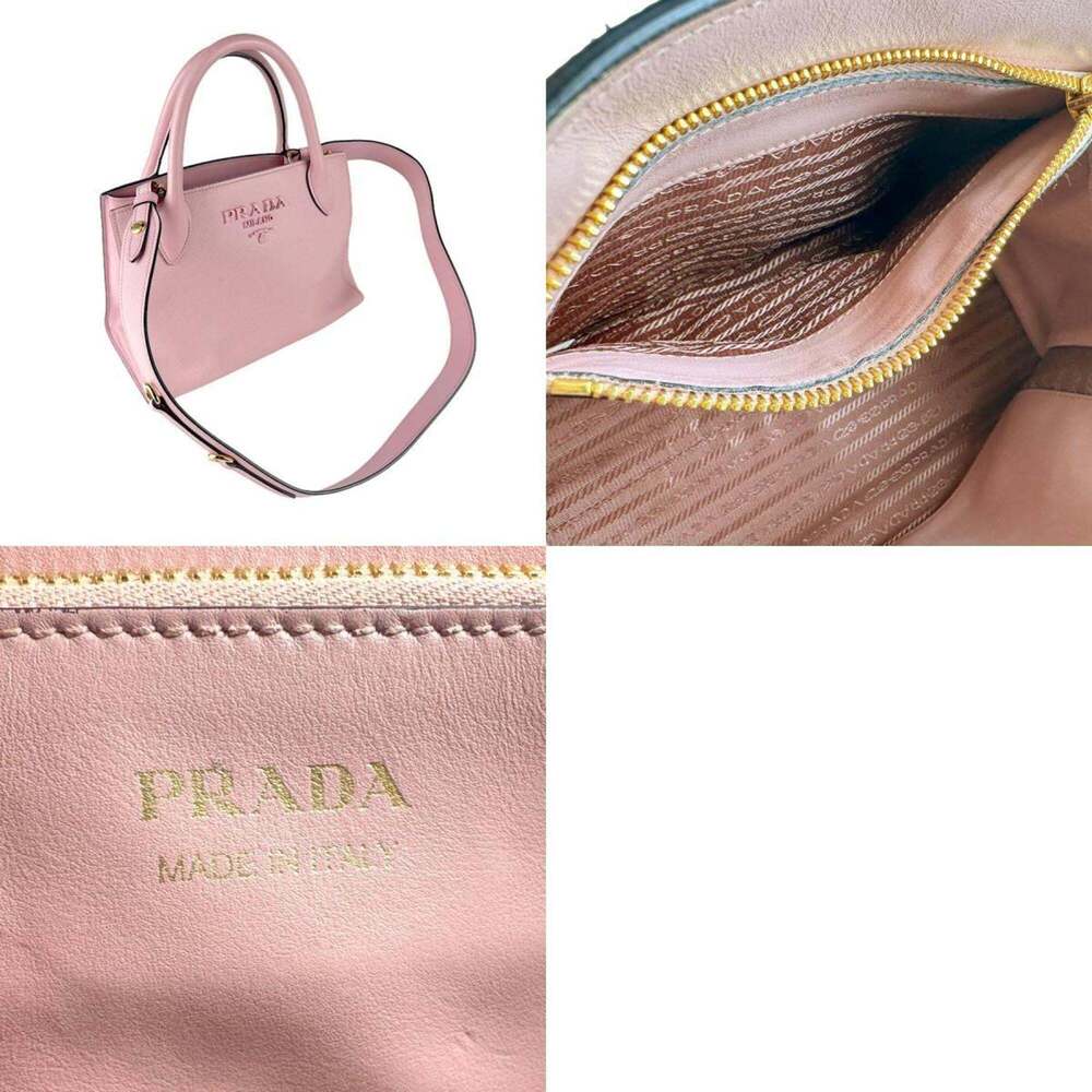 PRADA Pink Leather Shoulder Bag - Picture 5 of 5